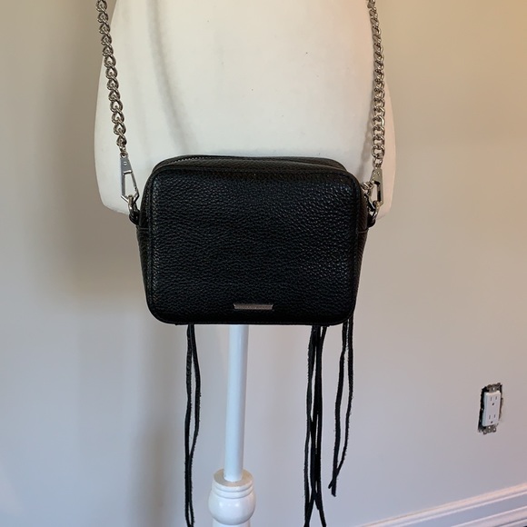 Rebecca Minkoff black leather mini zip bag - Picture 4 of 7